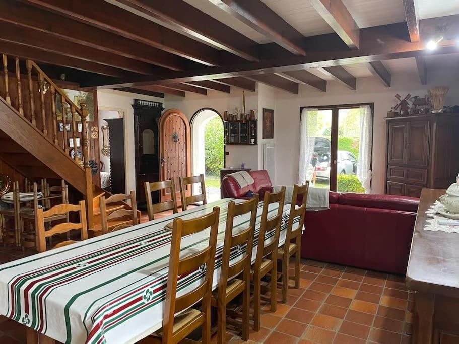 Maison Familiale Pays Basque Ahaxe-Alciette-Bascassan Extérieur photo