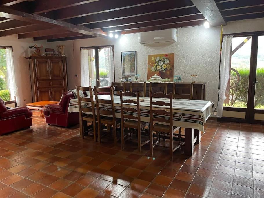 Maison Familiale Pays Basque Ahaxe-Alciette-Bascassan Extérieur photo